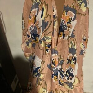 Floral Patterned Kimono